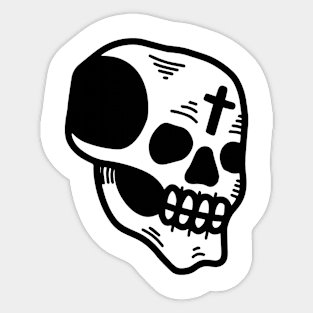 Skull Sticker